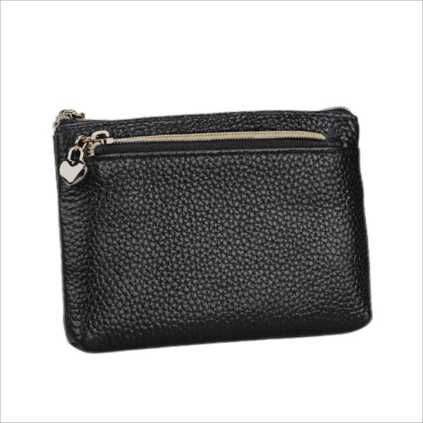 BIAB-LC002-Black HiLEDER RFID Stylish Genuine Nappa Leather Bi-Fold Purse  Wallet Clutch for Women at Rs 339 | Kolkata | ID: 2850372250462